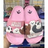 Genuine ADDA Thailand 3 bears baby girl slippers