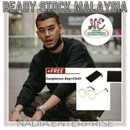 🇲🇾  CERMIN MATA MK K Clique Double Bridge Sunglases Spek Mata Viral Fashion 2020 Europe Unisex Style