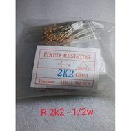 Resistor 1/2w - 2k2 ohm /wrap