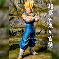 รูปปั้นของเล่นตัวละคร Dragon Ball Z คู่ราชันใหญ่ รูปปั้น Goku และ Vegeta สไตล์ GK ของเล่นตกแต่ง ของข