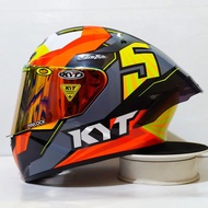 HELM KYT TT COURSE MOTIF JAUME MASIH PAKET GANTENG TERBARU KECE VIRAL