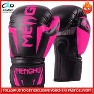 Boxing Gloves Kick Boxing Muay Thai Punching Training Bag Gloves Outdoor Sports Mittens Boxing Practice Equipment for Punch Bag Sack Boxing Pads for Men and Women 12oz