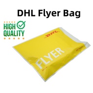 DHL Flyer Courier Plastic Parcel Bag with Consignment Pocket