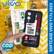 Softcase Vivo Y17s 2023 Latest Aesthetic Motif Mobile Phone Protector