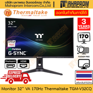 จอคอมพิวเตอร์ 32" VA 170Hz ThermalTake รุ่น TGM-V32CQ จอโค้ง 2560 x 1440 WQHD สินค้ามีประกัน