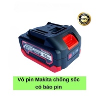 Makita 5s 2P battery indicator case with 10 18650 cells, shockproof with zinc & P2 stamp