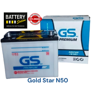 AKI MOBIL BASAH HINO TRUCK SERIES Gold Star Premium GS N50 Goldstar 50AH