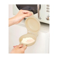 [168JAPAN] Japan Daigou 3coins Microwave Poached Egg kitinto Oven Omelette Eye Tamagoyaki Egg Boiler
