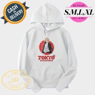 hoodie anak tokyo revengers mikey/jaket anak mikey tokyo revengers - putih xl