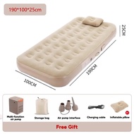 ที่นอนเป่าลมอัตโนมัติ GENGY รุ่น MODOFO สำหรับ Camping & Hiking พร้อมเครื่องเป่าลมพกพา ปรับระดับความ