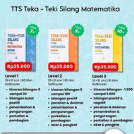 3 Level Mathematics Crossword Puzzle Package