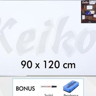 Keiko Single Face Hanging Whiteboard 90 X 120 Cm