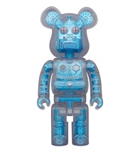 BE@RBRICK HxS (HIROTA SAIGANSHO) METALLIC BLUE 400％