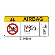 13.6CM Airbag Car Ers Waterproof Vinyl Decal Car Accessories