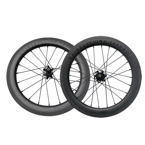 16inch 349 carbon wheels 810g V brake 3/7 speed straight pull Modification accessories brompton bicy
