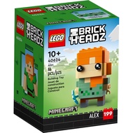 Lego 40624 Brickheadz Minecraft Alex new ready stock
