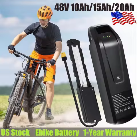 48V 20AH E-Bike Battery Genuine Aleaivy 48V 10Ah/15Ah/20Ah 200W -1500W Electric Bicycle Bike Ebike 1