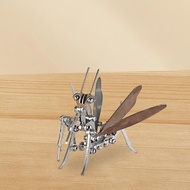 [Simhoa21] 3D Metal Puzzle Praying Mantis Model Novelty for Christmas Living Room Desk