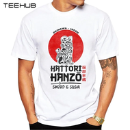 TEEHUB Kame House Print T-Shirt Fashion Cool O-neck Hattori Hanzo Mens T Shirt Short Sleeve Casual M
