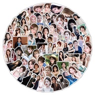 8-200pcs Chinese Actors Rosy Zhao Lusi Photo Stickers Bai Lu Zhang Jingyi Cecily Vivian Zhang Ruonan