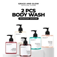 Bundle 2 Pcs Grace And Glow Body Wash/Soap/Sabun Mandi Cair