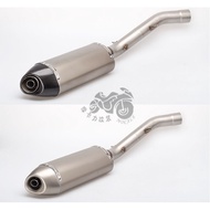 Promotion Motorcycle Modified Exhaust Pipe Muffler Big Four Corners Carbon Fiber Exhaust Pipe Z800 M