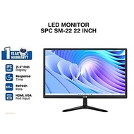 Spc Led Monitor Sm-22 21.5 Inch 60Hz Ips Fhd Hdmi - Led Office Sm22