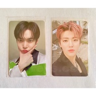 wts nct nation 2023 concert - jaemin & doyoung lucky draw photocard