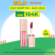 Son Bóng Maybelline 014 Heat - Đào Dâu 5.4ml