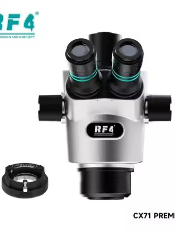 RF4 Clear View Longer Viewing Time RF-CX71P Microscope With Red Film Anti-glare Coating,Dual Anti-Fa