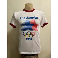 T-Shirt Olympic Pattern Vintage Style