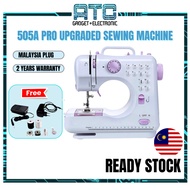 ATC Mesin Jahit Mini FHSM-505A Pro | Portabel 12 Corak Jahitan Sewing Machine