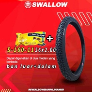 MTB bicycle inner tube size 26x2.00 swallow ready to install 26in mountain bike outer tire/