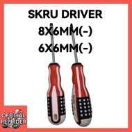 SKRU DRIVER PEMUTAR SKRU 8X6MM / 6X6MM (-)