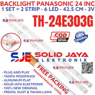 Panasonic 24INC LED TV BACKLIGHT 24E303 24E303G TH24E303G TH-24E303G TH24E303 TH-24E303 24E BL Lamp 6K 3V 6button 6LED 3volt 24IN INCH IN 24INC
