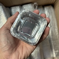 ถ้วยฟอยล์ เทียบเท่า 4001 / 4330 (ชุด 100 ชิ้น) ขนาด 80 ml พร้อมฝา