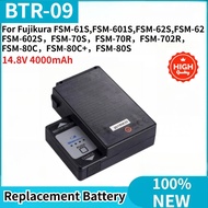 High Quality BTR-09 14.8V 4000mAh Replacement Battery for Fujikura FSM-80C FSM-80S FSM-70R FSM-70S F