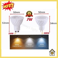 [2 YEARS WARRANTY] LED BULB GU10 / MR16 [GU5.3] 6W/7W LED LIGHT BULB SPOTLIGHT