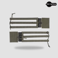 PEWTAC ยุทธวิธี เสื้อกั๊ก QUICK RELEASE MOLLE ด้านข้างเข็มขัดเอว LV119 JPC20 XPC UA30 ทุกเพศ ลายพราง