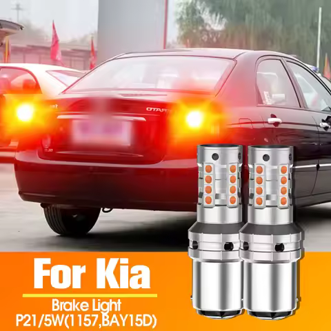 2pcs LED Brake Light Blub Lamp Canbus P21/5W 1157 BAY15D For Kia Cerato Magentis Niro Opirus Optima 