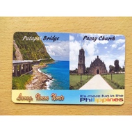 Laoag, Ilocos Norte Philippines Rubber Magnet Souvenir Design