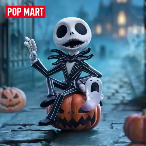 Authentic POP MART Tim Burton's The Nightmare Before Christmas Series Blind Box Mystery Guess Bag To