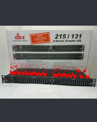 Equalizer dbx 215 dbx215 Equaliser 2x15 band DBX 215