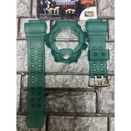 BNB CUSTOM GW9400 RANGEMAN JELLY MATTE HIJAU + BUCKLE FOR ORIGINAL GSHOCK