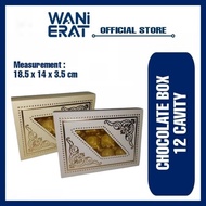 CHOCOLATE BOX 12 CAVITY | KOTAK COKLAT