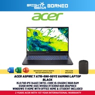 ACER Aspire 7 A715-59G-50YE Gaming Laptop - 15.6 FHD IPS 144HZ/I5-13450H/16GB/512GB/RTX3050/W11/2Y