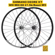 SHIMANO DEORE XT WHEELSET M8100 BOOST 27.5" 29" 110x15 148x12 12 SPEED MICRO SPLINE CENTERLOCK BLACK