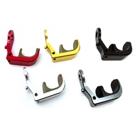 E Hooks Multi-S E-typ Aluminum Alloy E-buckle Front Fork Hook E-shaped Buckle Folding Bike Hanging Buckle Parts For Brompton Bicycle