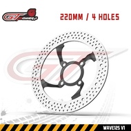 LIGHTEN DISC XRM110 / WAVE125 / XRM125 / RS125 BOWL 220MM 4 HOLES 3.5MM / Bowl Lighten Disc Made In 