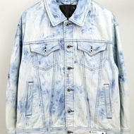 New Style able jeans Men Women Denim Jacket Washed Tie-Dye OVERSIZE Japanese Loose Version Trendy Ja